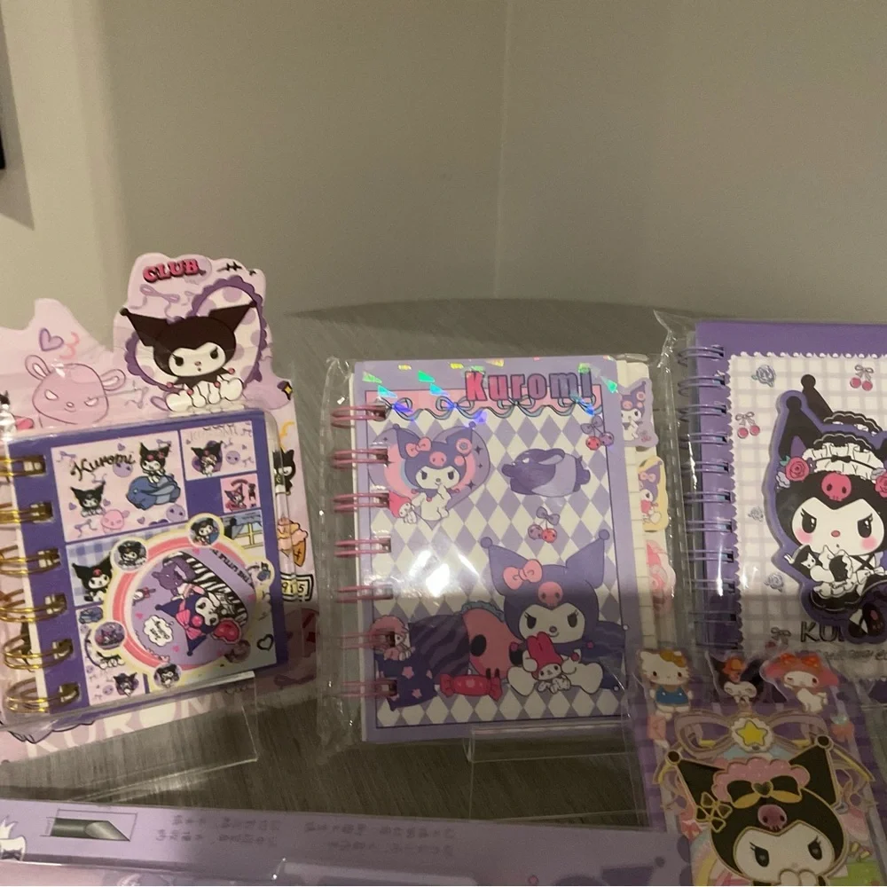Kuromi 8 Piece Bundle Stationery Set